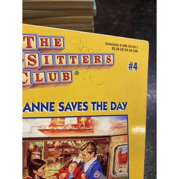 Babysitters Club Book Lot of 36 With Rare Bookends Photos Notebook Pages 1986-91 - Picture 11 of 12